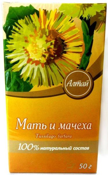 Изображение товара Мать-и-мачеха Fito-Алтай 50г Мать-и-мачеха Fito-Алтай 50г фотография