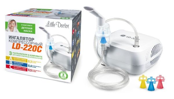 Изображение товара Ингалятор LD-220C компрессорный Little Doctor Ингалятор LD-220C компрессорный Little Doctor фотография