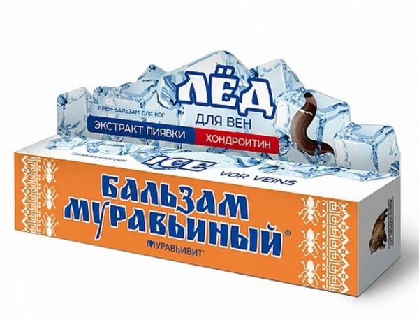 Изображение товара Муравьивит крем-бальзам для ног Лед экстракт пиявки 44мл Муравьивит крем-бальзам для ног Лед экстракт пиявки 44мл фотография