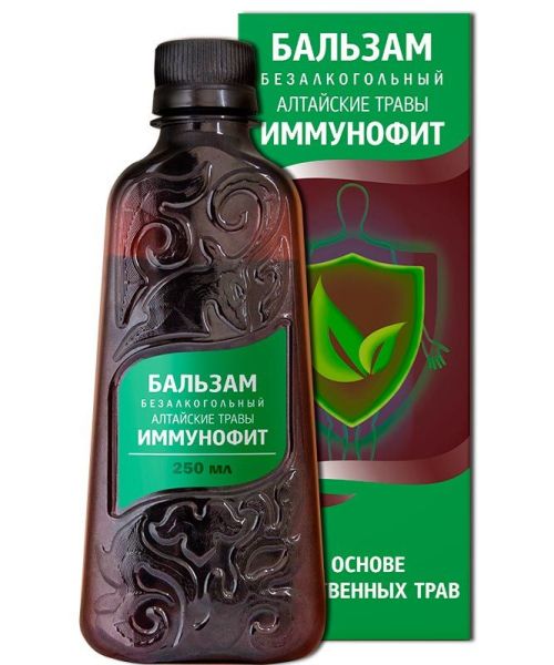 Изображение товара Бальзам Иммунофит алтайские травы Алсу 250мл Бальзам Иммунофит алтайские травы Алсу 250мл фотография